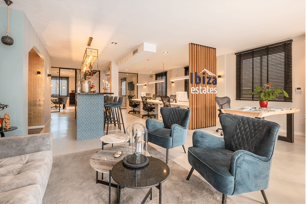 Het kantoor van Ibiza Estates in Jesús